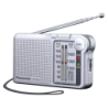 Panasonic RF-P150DEG AM/FM Argent Radio