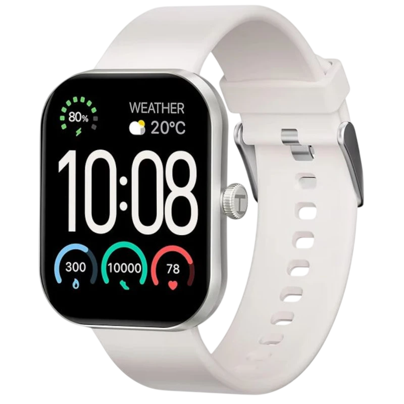 Haylou Watch S6 Blanc 2,01 pouces 7 jours +127 sports IP68