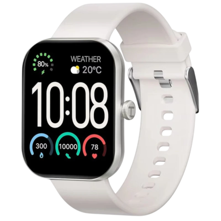 Haylou Watch S6 Blanc 2,01 pouces 7 jours +127 sports IP68