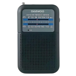 Daewoo DW1008 AM/FM Noir Radio