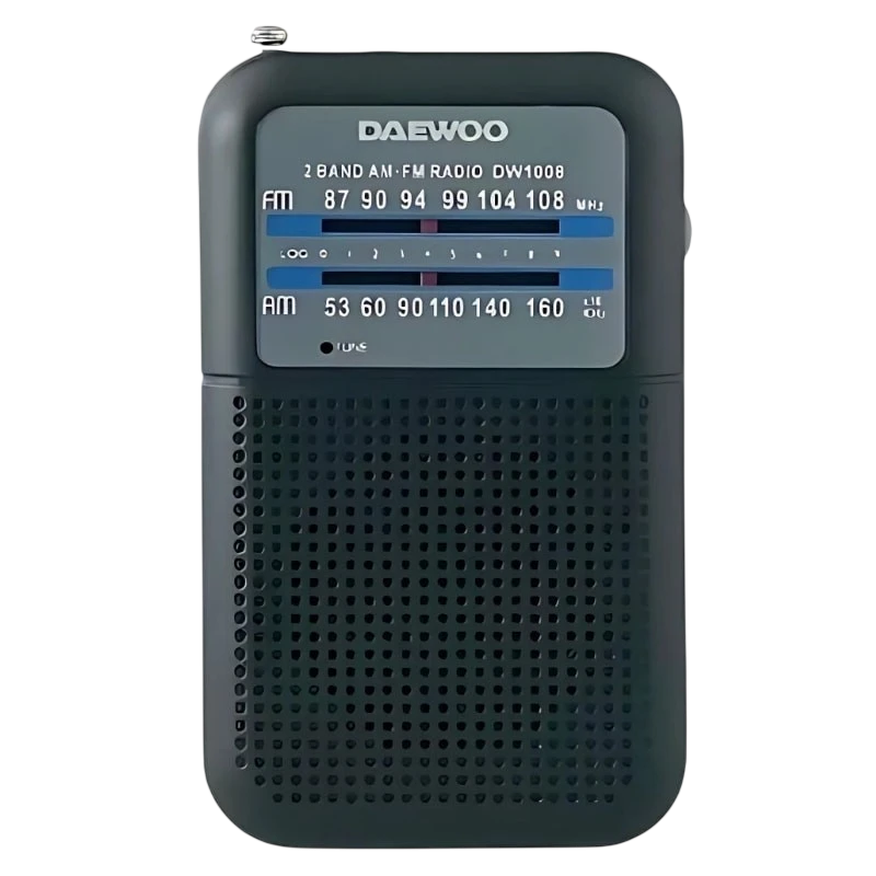 Daewoo DW1008 AM/FM Noir Radio