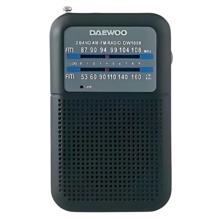 Daewoo DW1008 AM/FM Noir Radio