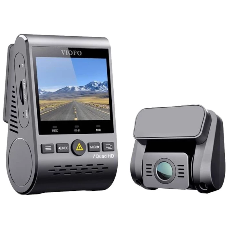 VIOFO A129 PLUS DUO-G 2K + 1080p WiFi GPS - Dash Cam avec caméra arrière