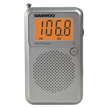 Daewoo DW1115 Gris FM Radio portable