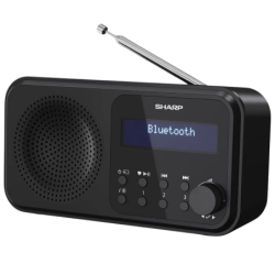 Sharp DR-P420 Bluetooth DAB+ FM 16h 2200mAh Radio numérique portable
