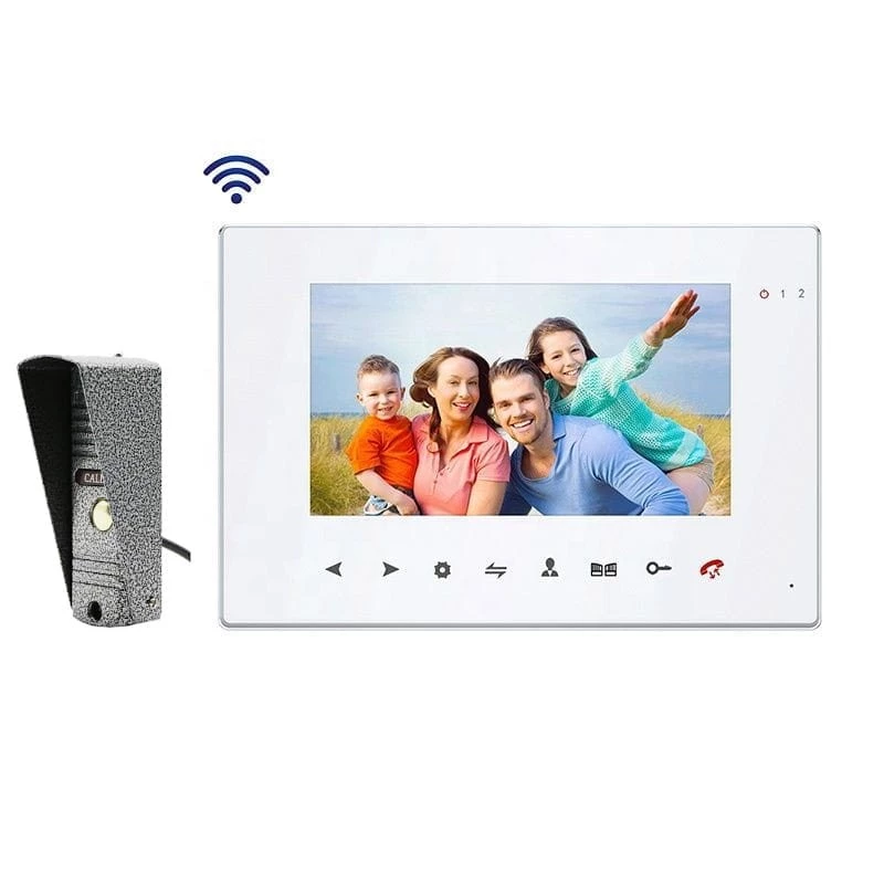 S.Smart 86714SEM Interphone vidéo + Sonnette 84201CPAHD