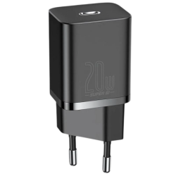 Baseus Super Si Quick Charger 1C 20W Noir - Chargeur mural