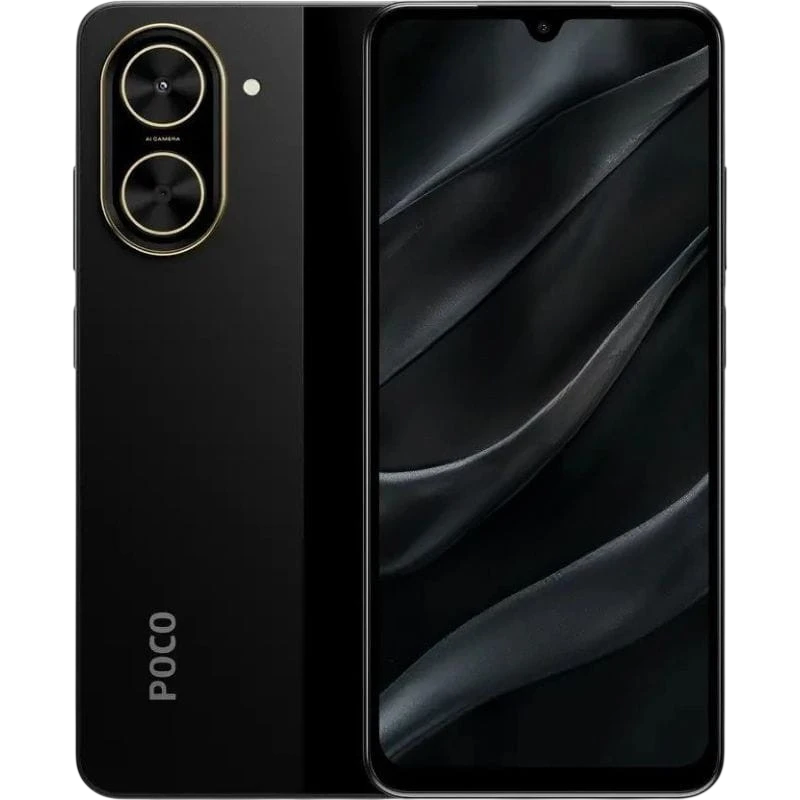 Xiaomi Poco C71 4GB/128GB Noir 6,88 pouces IPS 120Hz 32MP 5200mAh 18W NFC