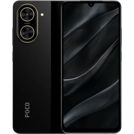 Xiaomi Poco C71 4GB/128GB Noir 6,88 pouces IPS 120Hz 32MP 5200mAh 18W NFC
