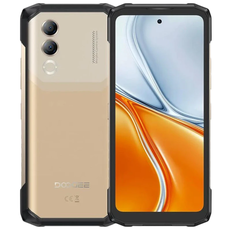 Doogee Blade 20 Turbo 8GB/256GB Doré Rugged IP68/IP69K 6,6 pouces IPS 90Hz 50MP 10300mAh 33W NFC