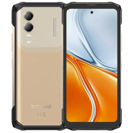 Doogee Blade 20 Turbo 8GB/256GB Doré Rugged IP68/IP69K 6,6 pouces IPS 90Hz 50MP 10300mAh 33W NFC