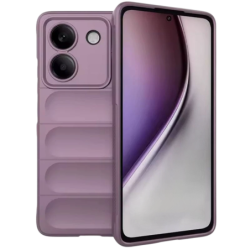 Coque en silicone Wave Xiaomi Poco M7 Pro Noir