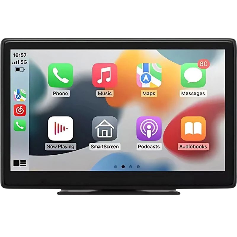 Écran tactile universel SD9059 9 pouces sans fil CarPlay / Android Auto