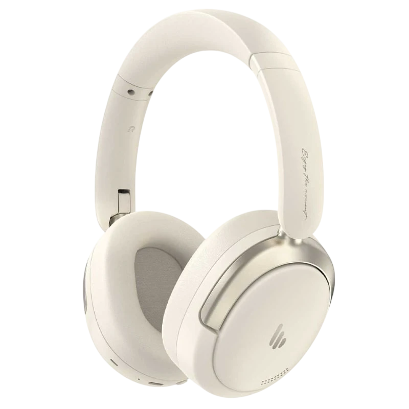 Edifier Atom Max Ivoire Arceau ANC Bluetooth 5.4 45h Multipoint Casque sans fil