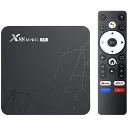 X88 Mini 14 1GB/8GB Android 14 4K WiFi 6 Bluetooth 5.0 RK3518 TV Box
