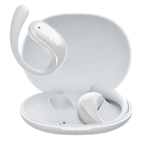 Mibro OpenEar Blanc Bluetooth 5.4 IPX4 Multipoint Écouteurs sans fil