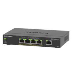 NETGEAR GS305EP avec 5 ports Gigabit Ethernet PoE Switch Géré