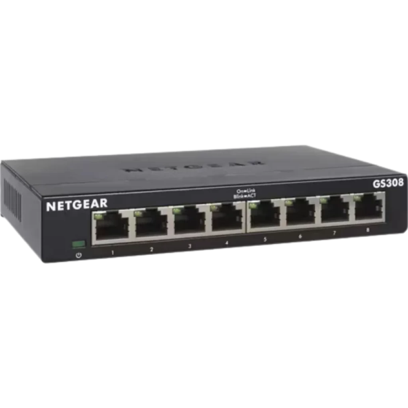 NETGEAR GS308-300PES non géré L2 8 ports Gigabit Ethernet Switch