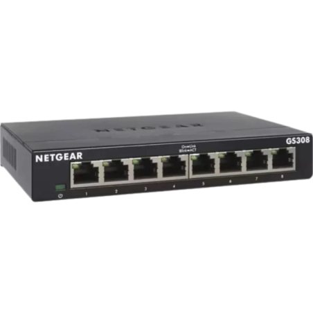 NETGEAR GS308-300PES non géré L2 8 ports Gigabit Ethernet Switch