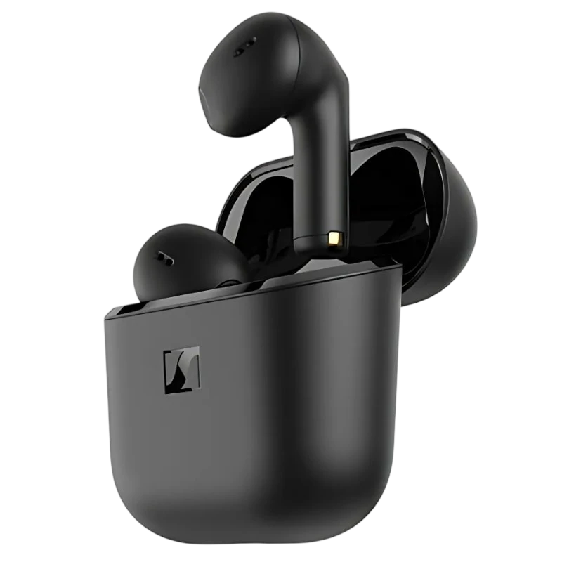 Sennheiser Accentum Open Noir TWS Bluetooth 5.3 28h IPX4 Multipoint Écouteurs sans fil