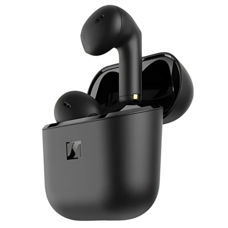 Sennheiser Accentum Open Noir TWS Bluetooth 5.3 28h IPX4 Multipoint Écouteurs sans fil