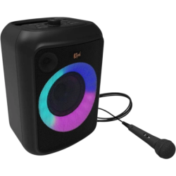 Klipsch Gig XL Karaoke 8h IPX4 2000mAh lumières LED Enceinte Bluetooth 5.1