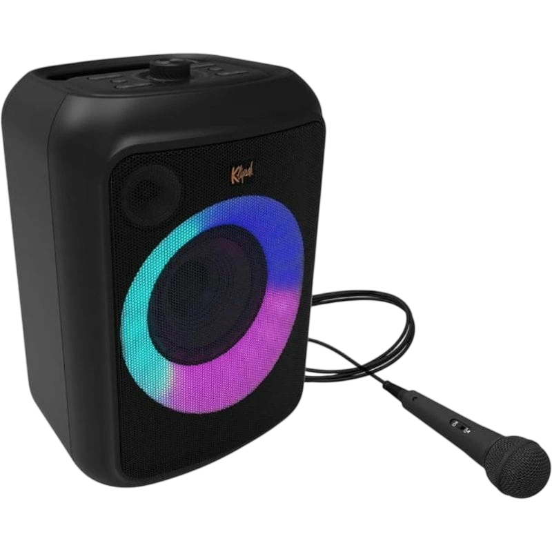 Klipsch Gig XL Karaoke 8h IPX4 2000mAh lumières LED Enceinte Bluetooth 5.1