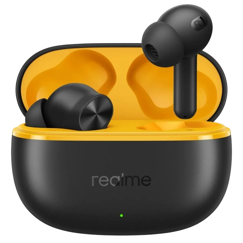 Realme Buds T200 Lite Noir TWS Bluetooth 5.4 48h IPX4 Multipoint Écouteurs sans fil