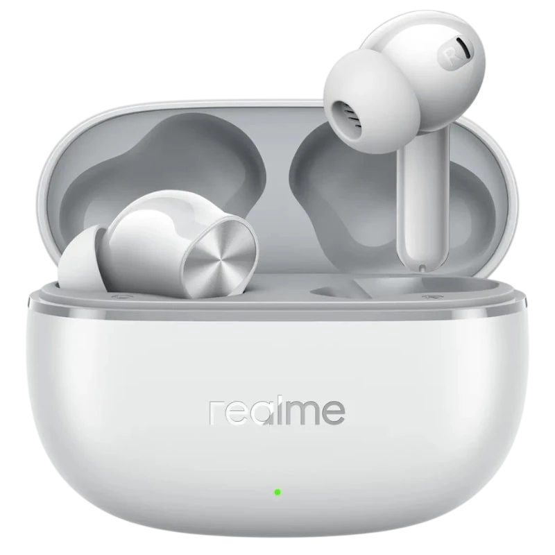 Realme Buds T200 Lite Gris TWS Bluetooth 5.4 48h IPX4 Multipoint Écouteurs sans fil