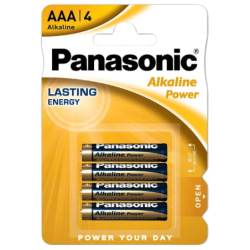 Pack 4x Piles AAA Panasonic LR03APB