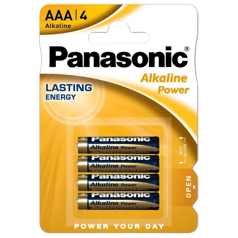 Pack 4x Piles AAA Panasonic LR03APB