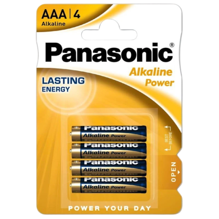 Pack 4x Piles AAA Panasonic LR03APB