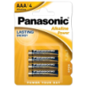 Pack 4x Piles AAA Panasonic LR03APB