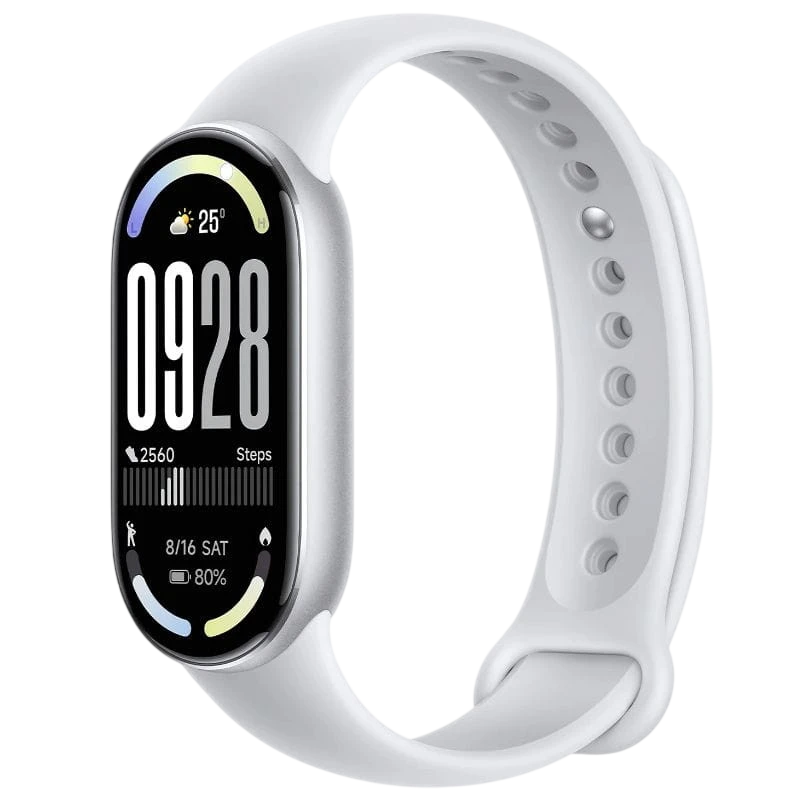 Xiaomi Smart Band 10 Argent 1,72 pouces AMOLED 21 jours +150 sports 5ATM Bracelet connecté