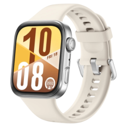 Huawei Watch Fit 4 Blanc 1,82 pouces AMOLED GPS NFC 10 jours +100 sports 5ATM