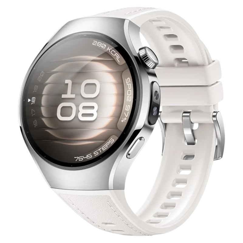 Huawei Watch 5 42 mm Blanc 1,38 pouces AMOLED GPS NFC 3 jours +100 sports 5ATM