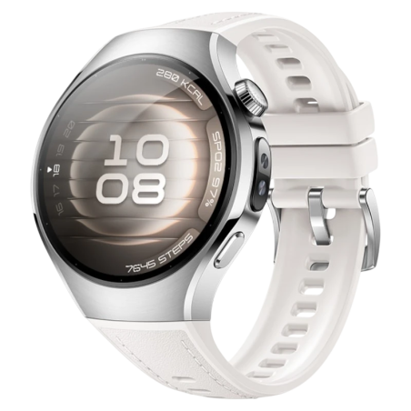 Huawei Watch 5 42 mm Blanc 1,38 pouces AMOLED GPS NFC 3 jours +100 sports 5ATM