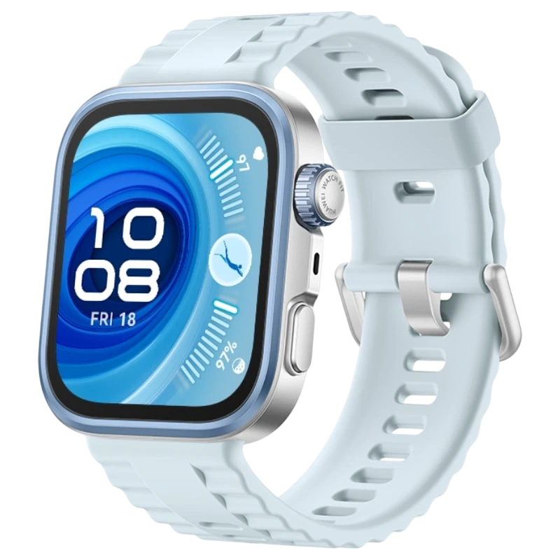 Huawei Watch Fit 4 Pro Bleu 1,82 pouces AMOLED GPS 10 jours +100 sports 5ATM