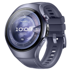 Huawei Watch 5 46 mm Violet 1,5 pouces AMOLED GPS NFC 5 jours +100 sports 5ATM