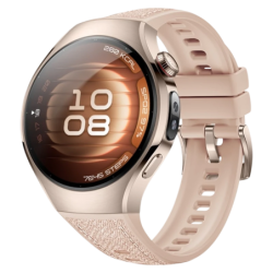 Huawei Watch 5 42 mm Beige 1,38 pouces AMOLED GPS NFC 3 jours +100 sports 5ATM