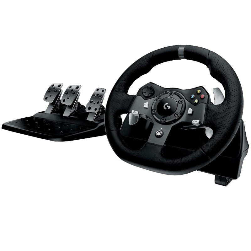 Logitech G920 Xbox Series X/S/Xbox One/PC Volant + Pédales - Noir