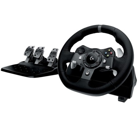 Logitech G920 Xbox Series X/S/Xbox One/PC Volant + Pédales - Noir