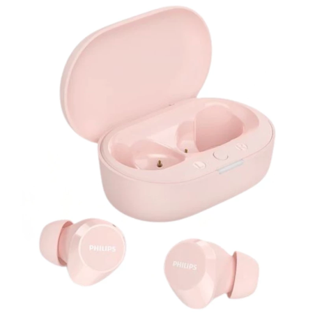 Philips TAT1209PK/00 Rose TWS Bluetooth 5.3 18h IPX4 Écouteurs sans fil