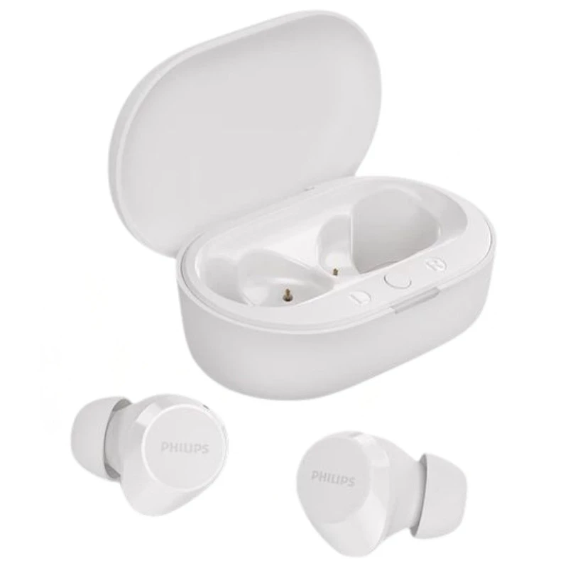 Philips TAT1209WT/00 Blanc TWS Bluetooth 5.3 18h IPX4 Écouteurs sans fil