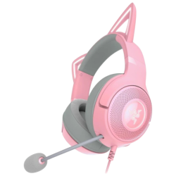 Razer Kraken Kitty V2 USB Rose avec micro Casque gaming