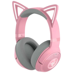 Razer Kraken Kitty V2 Quartz Rose Bluetooth 5.2 40h Casque gaming sans fil
