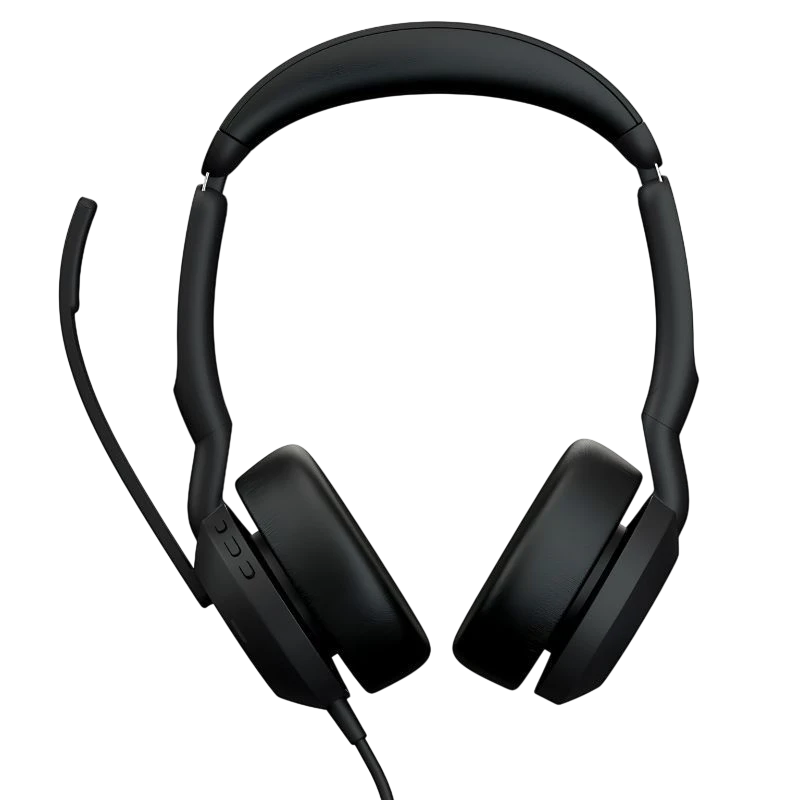 Jabra Evolve2 50 MS Stereo Noir Arceau avec micro Casque