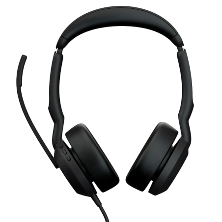 Jabra Evolve2 50 MS Stereo Noir Arceau avec micro Casque