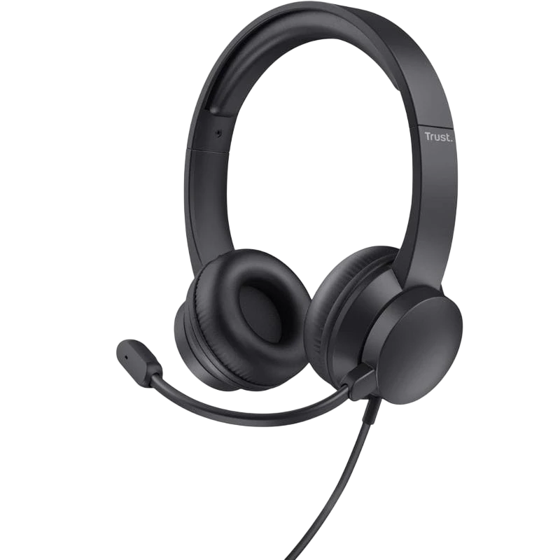 Trust HS-201 PC Arceau avec micro Casque