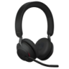 Jabra Evolve2 65 UC Stereo USB-A Noir avec base de charge Arceau Bluetooth 5.0 Casque sans fil